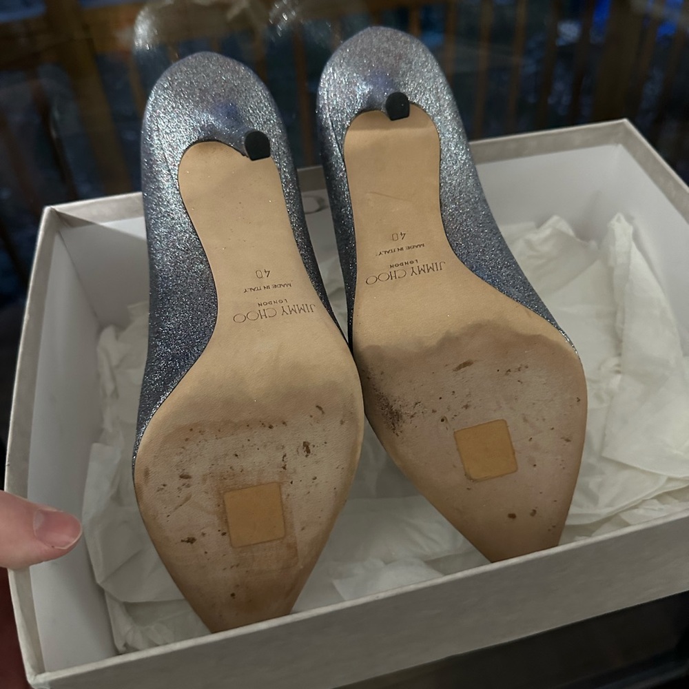 Jimmy Choo Love 100 - Size 40 Glitter
